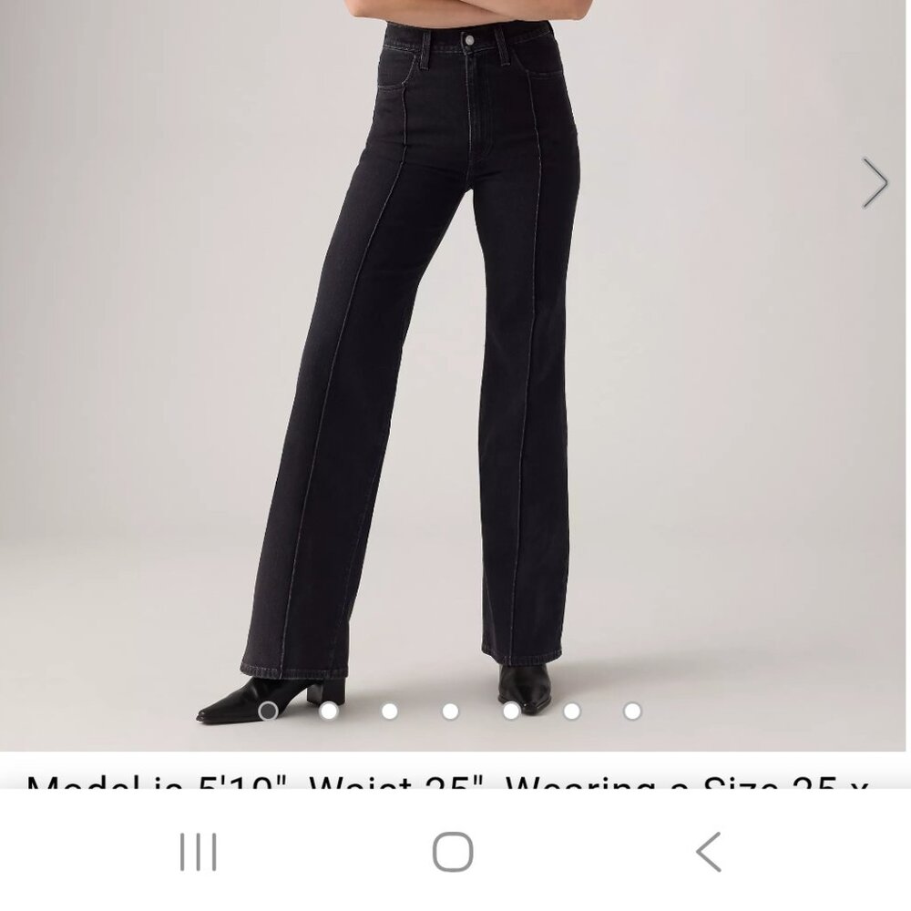 Levi's Ribcage Bell Western Women's Jeans